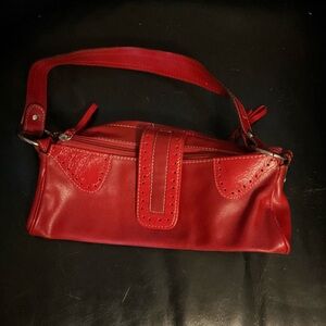 Red Vintage cute small shoulder bag.